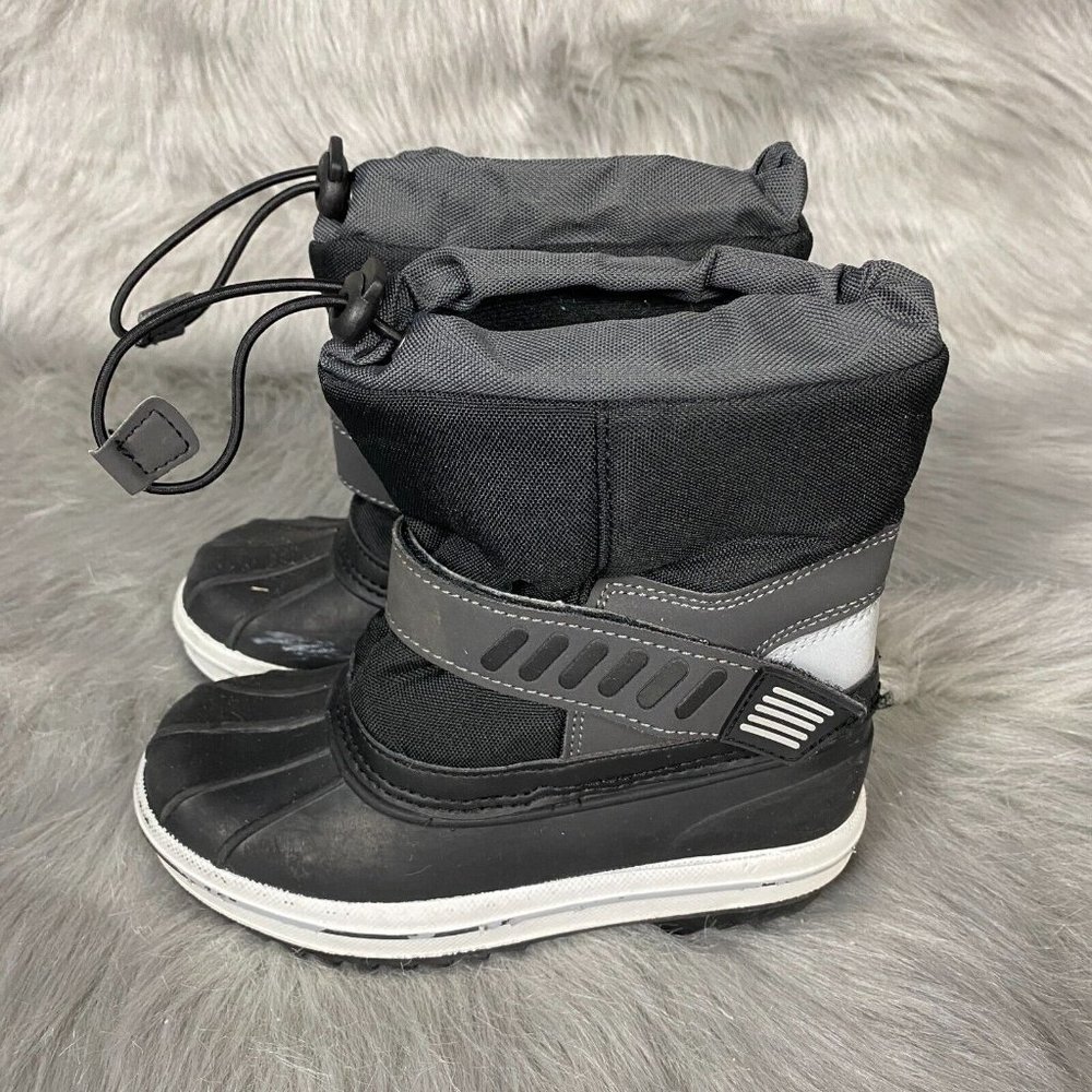 TF Star Thermolite Snow Boots Kids XL 11-12 Yrs Black